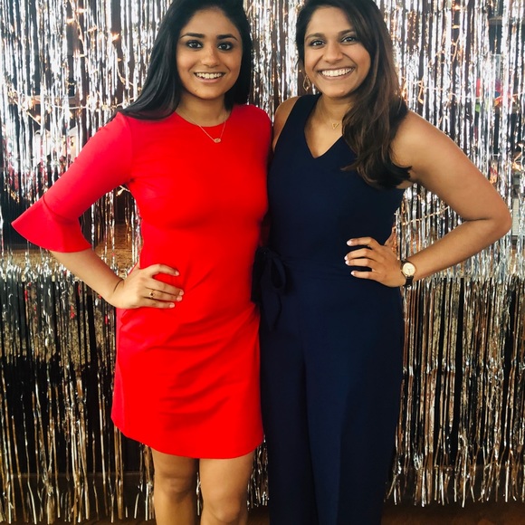 Amazing shift red banana republic dress - Picture 1 of 4